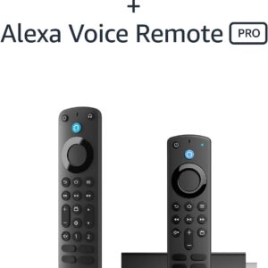 Fire TV Stick 4K Max with Alexa Voice Remote Pro