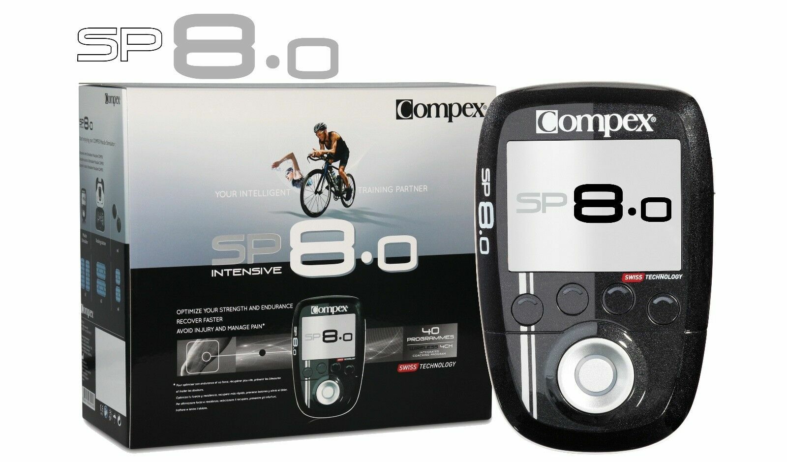 Compex SP 8.0 Wireless Muscle Stimulator