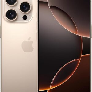 Apple iPhone 16 Pro Max, US Version, 1TB, Desert Titanium - Unlocked